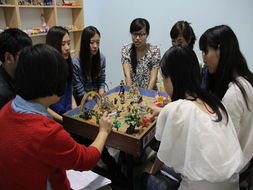 莲湖区心理健康教育咨询中心为政务服务中心新进人员开展沙盘团体游戏教育咨询服务